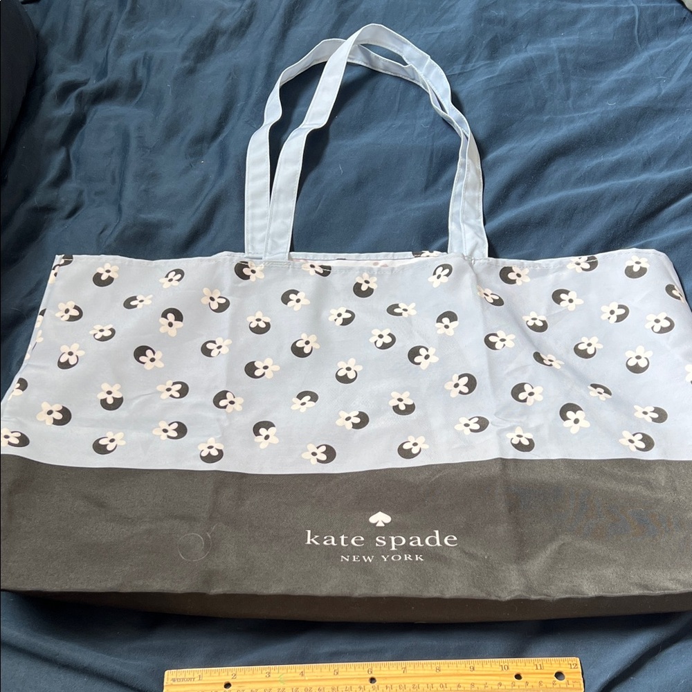 Kate Spade Light Blue and Black Tote